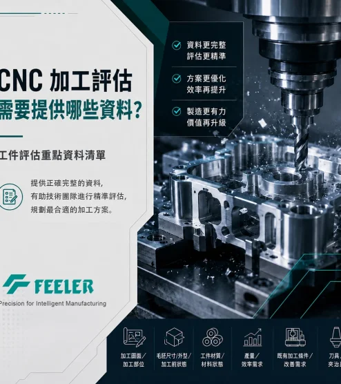 CNC 加工評估需要提供哪些資料？ 工件評估必備資訊一次整理